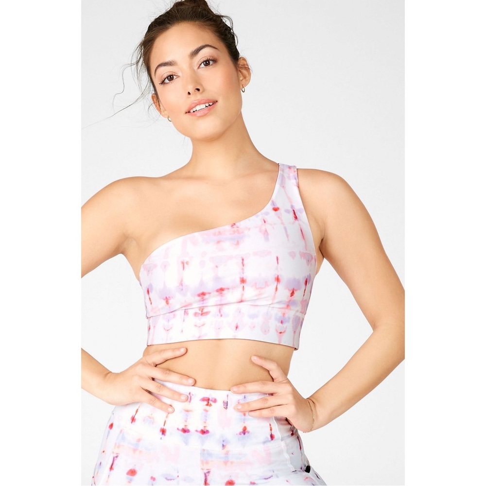 NWT Fabletics Harlow One Shoulder Reversible Sport